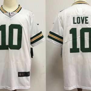 Green Bay Packers #10 Jordan Love Limited White Vapor Untouchable Jersey