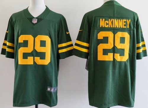 Green Bay Packers #29 Xavier McKinney Limited Green Alternate Vapor Jersey