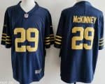 Green Bay Packers #29 Xavier McKinney Limited Navy Vapor Jersey