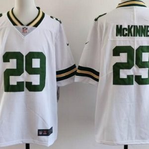 Green Bay Packers #29 Xavier McKinney Limited White Vapor Jersey