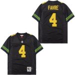 Green Bay Packers #4 Brett Favre Green Black 1996 Throwback Jersey