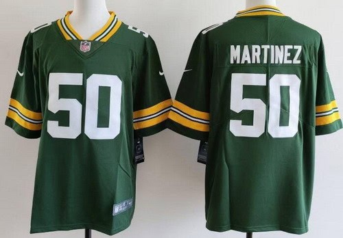 Green Bay Packers #50 Blake Martinez Limited Green Vapor Jersey