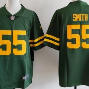 Green Bay Packers #55 Za'Darius Smith Limited Green Alternate Vapor Jersey