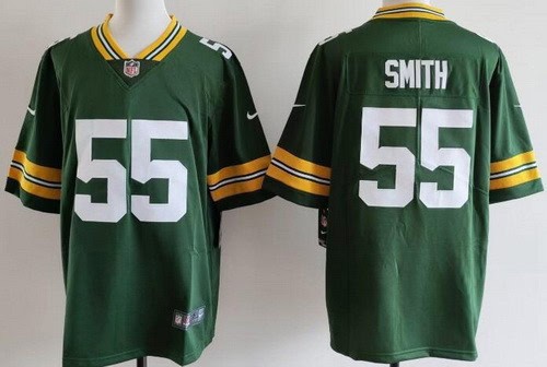 Green Bay Packers #55 Za'Darius Smith Limited Green Vapor Jersey