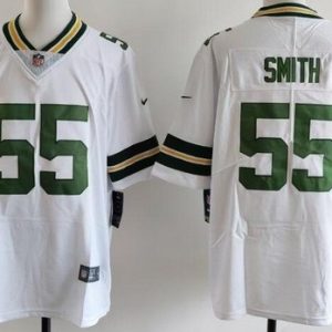 Green Bay Packers #55 Za'Darius Smith Limited White Vapor Jersey