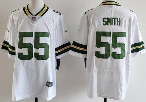 Green Bay Packers #55 Za'Darius Smith Limited White Vapor Jersey