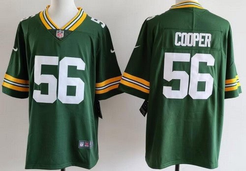 Green Bay Packers #56 Edgerrin Cooper Limited Green Vapor Jersey