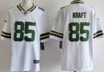 Green Bay Packers #85 Tucker Kraft Limited White Vapor Jersey