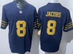 Green Bay Packers #8 Josh Jacobs Limited Navy FUSE Vapor Jersey