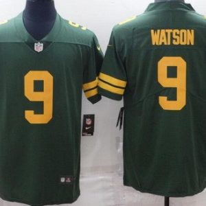 Green Bay Packers #9 Christian Watson Limited Green Alternate Vapor Jersey