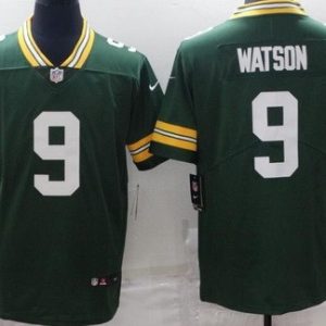 Green Bay Packers #9 Christian Watson Limited Green Vapor Jersey