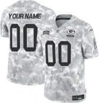 Green Bay Packers Customized Limited Arctic Camo 2024 Salute to Service Jersey
