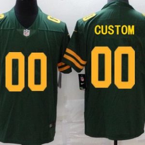 Green Bay Packers Customized Limited Green Alternate Vapor Jersey