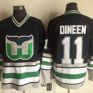 Hartford Whalers #11 Kevin Dineen Black Retro Jersey