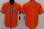 Houston Astros Blank Orange 2020 Cool Base Jersey