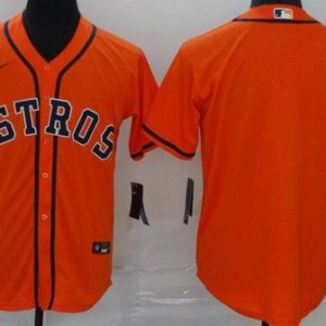 Houston Astros Blank Orange 2020 Cool Base Jersey