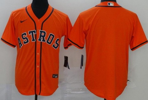 Houston Astros Blank Orange 2020 Cool Base Jersey