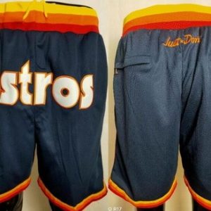 Houston Astros Navy Just Don Shorts