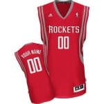 Houston Rockets Customized Red Swingman Adidas Jersey
