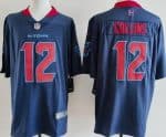 Houston Texans #12 Nico Collins Limited Navy Alternate Vapor Jersey