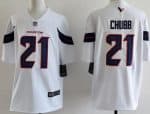 Houston Texans #21 Nick Chubb Limited White Vapor Jersey