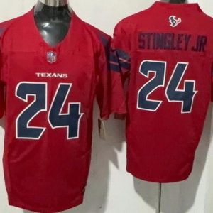 Houston Texans #24 Derek Stingley Jr Limited Red FUSE Vapor Jersey