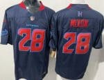 Houston Texans #28 Joe Mixon Limited Navy Alternate FUSE Vapor Jersey