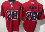 Houston Texans #28 Joe Mixon Limited Red FUSE Vapor Jersey