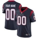 Houston Texans Customized Limited Navy Blue Vapor Untouchable Jersey
