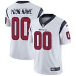 Houston Texans Customized Limited White Vapor Untouchable Jersey
