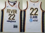 Indiana Fever #22 Caitlin Clark White Sponsor Swingman Jersey