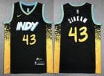 Indiana Pacers #43 Pascal Siakam Black 2023 City Swingman Jersey