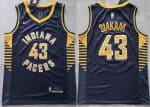 Indiana Pacers #43 Pascal Siakam Navy Swingman Jersey