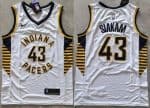 Indiana Pacers #43 Pascal Siakam White Swingman Jersey