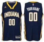 Indiana Pacers Customized Blue Swingman Adidas Jersey