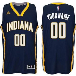 Indiana Pacers Customized Blue Swingman Adidas Jersey