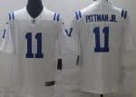 Indianapolis Colts #11 Michael Pittman Jr Limited White Vapor Jersey