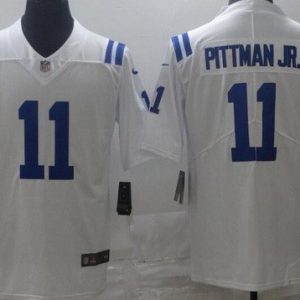 Indianapolis Colts #11 Michael Pittman Jr Limited White Vapor Jersey