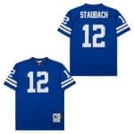 Indianapolis Colts #12 Roger Staubach Blue 1971 Throwback Jersey