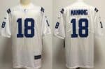 Indianapolis Colts #18 Peyton Manning Limited White Vapor Untouchable Jersey