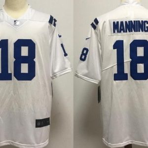 Indianapolis Colts #18 Peyton Manning Limited White Vapor Untouchable Jersey