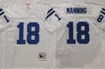Indianapolis Colts #18 Peyton Manning White 2006 Throwback Jersey