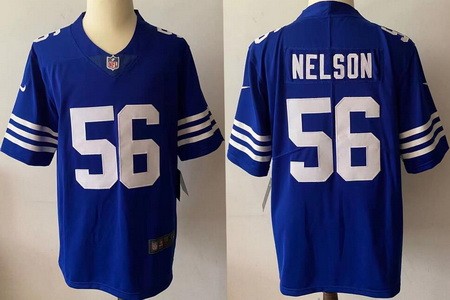 Indianapolis Colts #56 Quenton Nelson Limited Blue Alternate Vapor Jersey