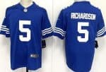Indianapolis Colts #5 Anthony Richardson Limited Blue Alternate Vapor Jersey