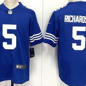 Indianapolis Colts #5 Anthony Richardson Limited Blue Alternate Vapor Jersey