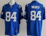 Indianapolis Colts #84 Tyler Warren Limited Blue Vapor Jersey