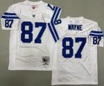 Indianapolis Colts #87 Reggie Wayne White 2006 Throwback Jersey