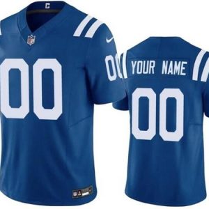 Indianapolis Colts Customized Limited Blue FUSE Vapor Jersey