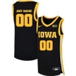 Iowa Hawkeyes Customized Black 2019 College Basketball Jersey