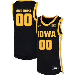 Iowa Hawkeyes Customized Black 2019 College Basketball Jersey